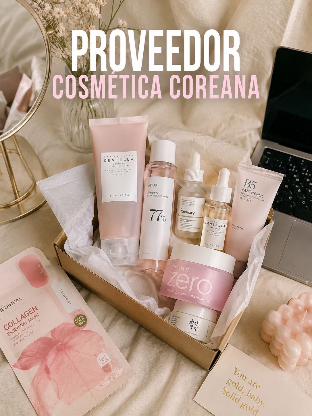 Proveedor Cosmética Coreana — proveedores para revender